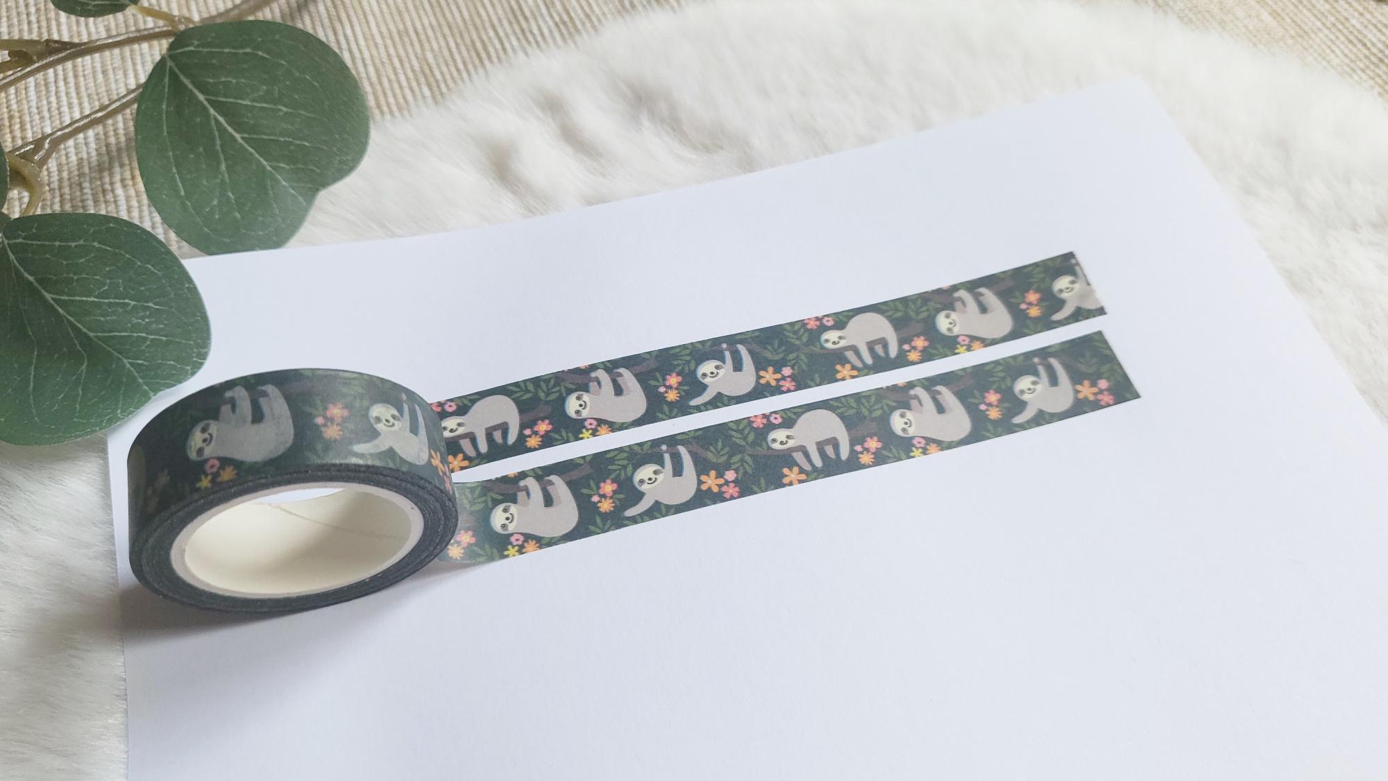 Washi Tape Faultier
